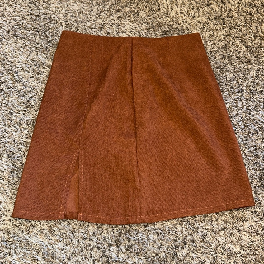 Brown SHEIN skirt XS